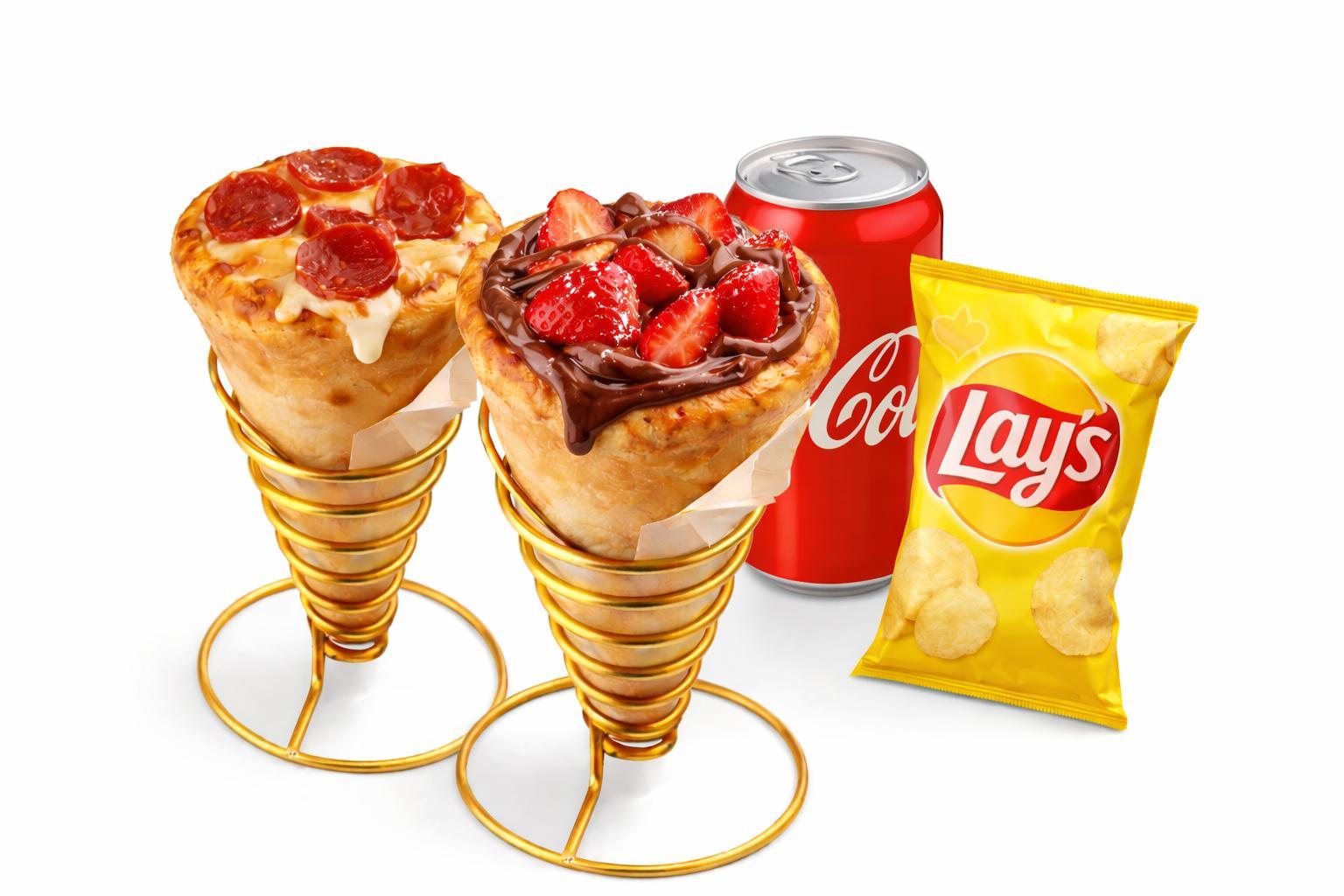 Anthony pizza cone