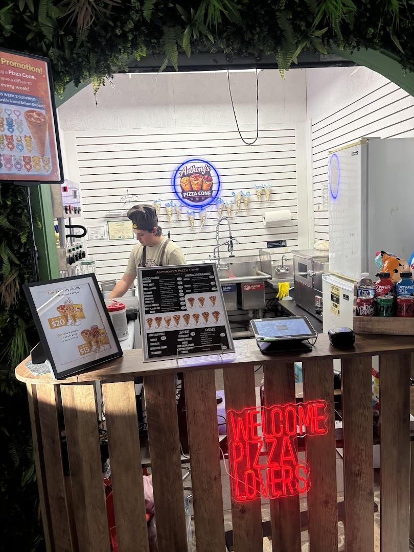 Anthony pizza cone