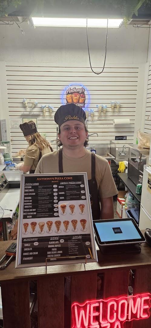 Anthony pizza cone